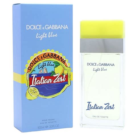 dolce gabbana light blue italian zest femme